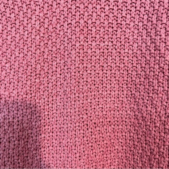 Old Navy Womens Cotton Blend Knit Crew Neck Pullover Sweater Pink L NWT - Picture 5 of 12
